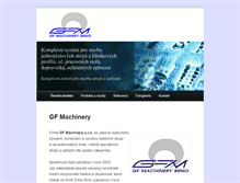 Tablet Screenshot of gfm-profily.cz